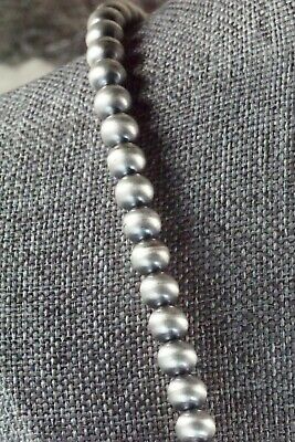 Sterling Silver Navajo Pearl Necklace - Jan Mariano
