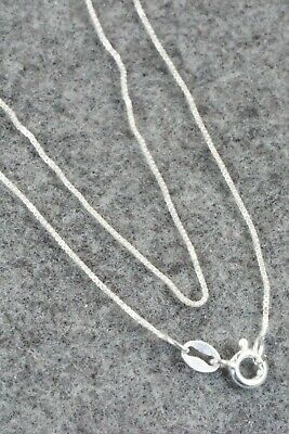 Sterling Silver Chain Necklace - Sterling Silver 18"