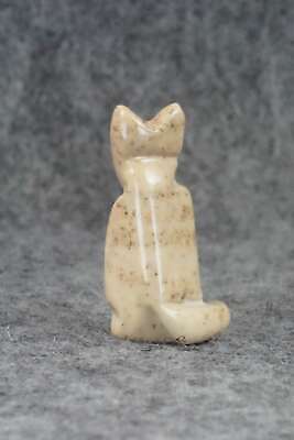 Mountain Lion Zuni Fetish Carving - Gilbert Lonjose