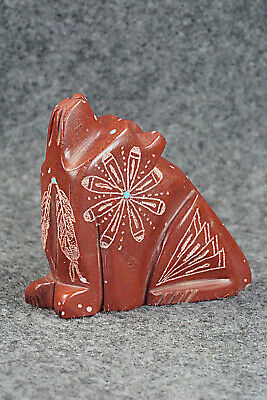 Wolf Zuni Fetish Carving - Adrian Cachini