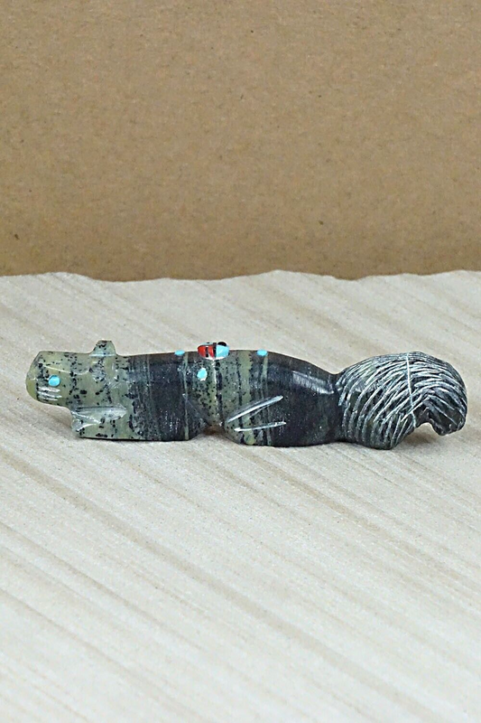 Squirrel Zuni Fetish Carving - Danette Laate