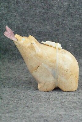 Bear Zuni Fetish Carving - Delvin Leekya