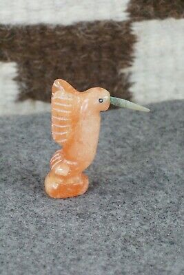 Humming Bird Zuni Fetish Carving - Justin Red Elk