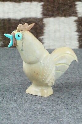 Rooster Zuni Fetish Carving - Enrike Leekya