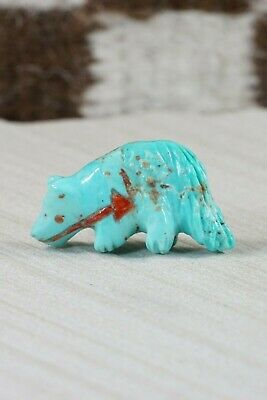 Wolf Zuni Fetish Carving - Andres Quandelacy