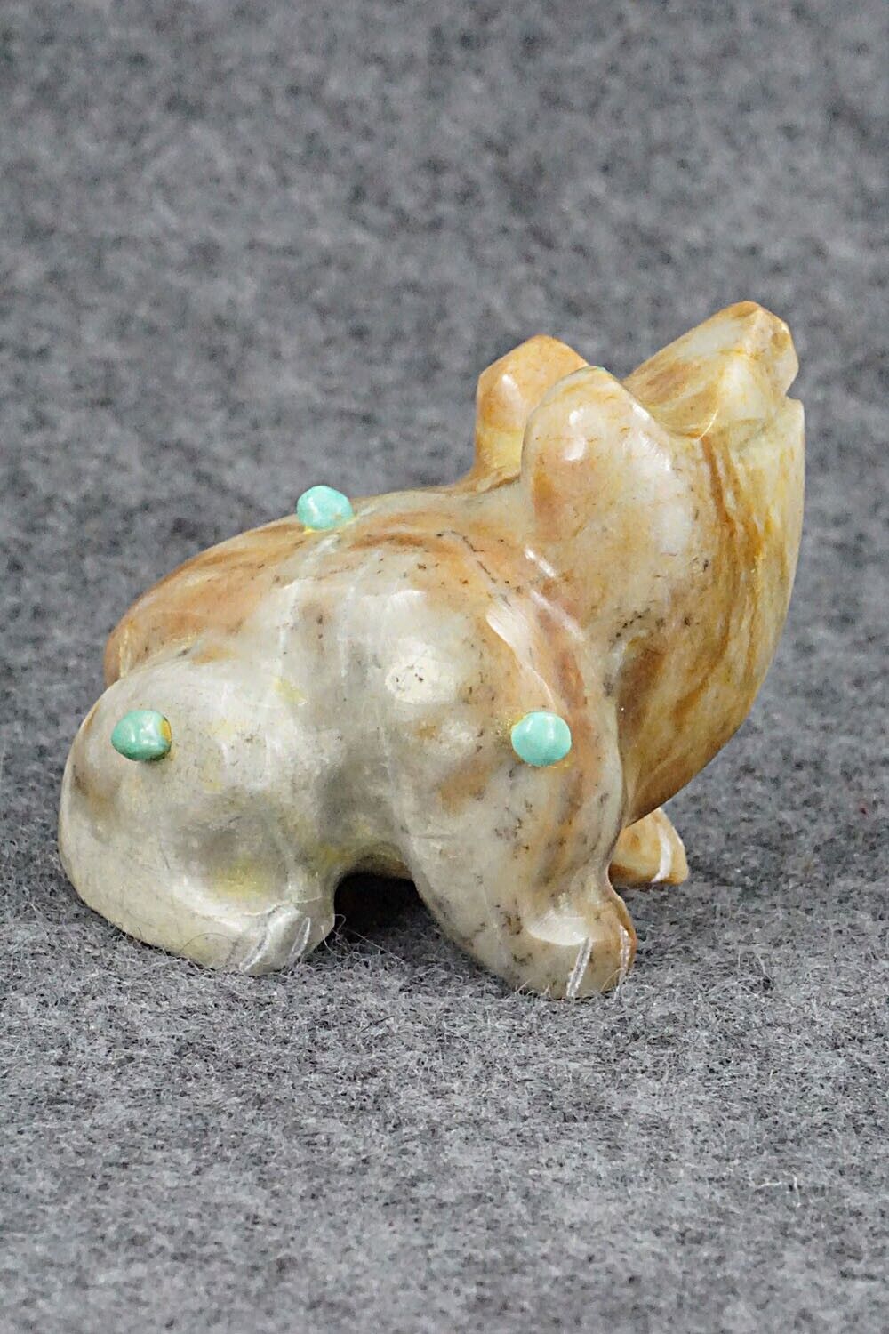 Frog Zuni Fetish Carving - Enrike Leekya
