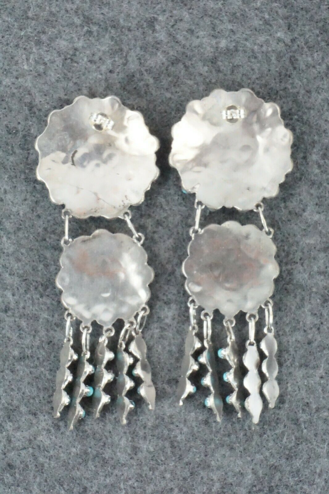 Turquoise & Sterling Silver Earrings - Waylon Johnson