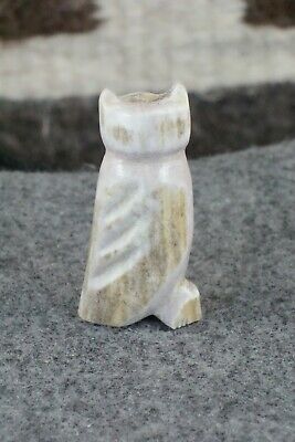 Owl Zuni Fetish Carving - Brandon Phillips