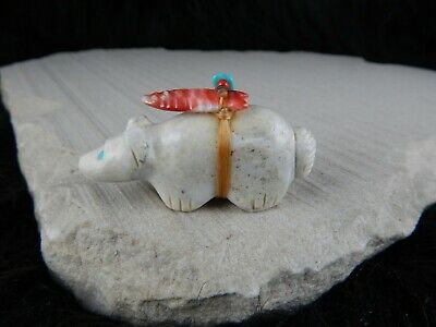 Bear Zuni Fetish Carving - Peter Gasper - High Lonesome Trading