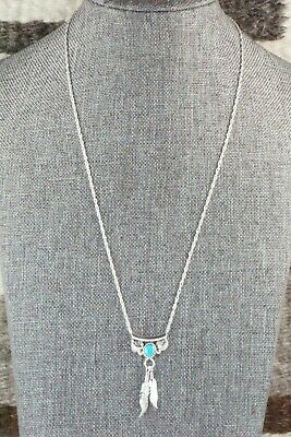 Turquoise & Sterling Silver Necklace - Sharon McCarthy