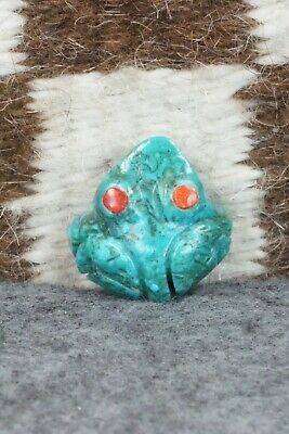 Frog Zuni Fetish Carving - Reynold Lunasee