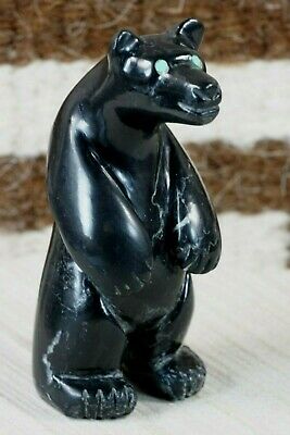 Bear Zuni Fetish Carving - Davin Singer - High Lonesome Trading