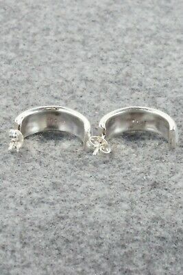 Multi Stone Inlay & Sterling Silver Earrings - Delberta Boone
