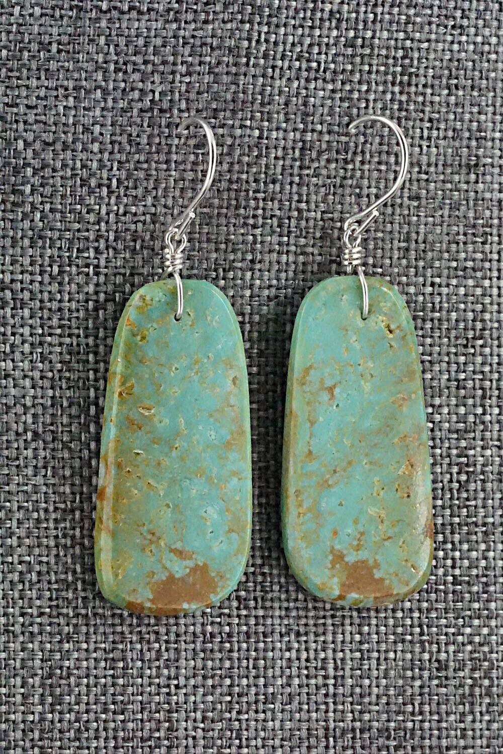 Turquoise & Sterling Silver Earrings - Sharon Abeyta