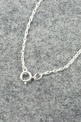 Turquoise & Sterling Silver Necklace - MaDerral Kallestewa