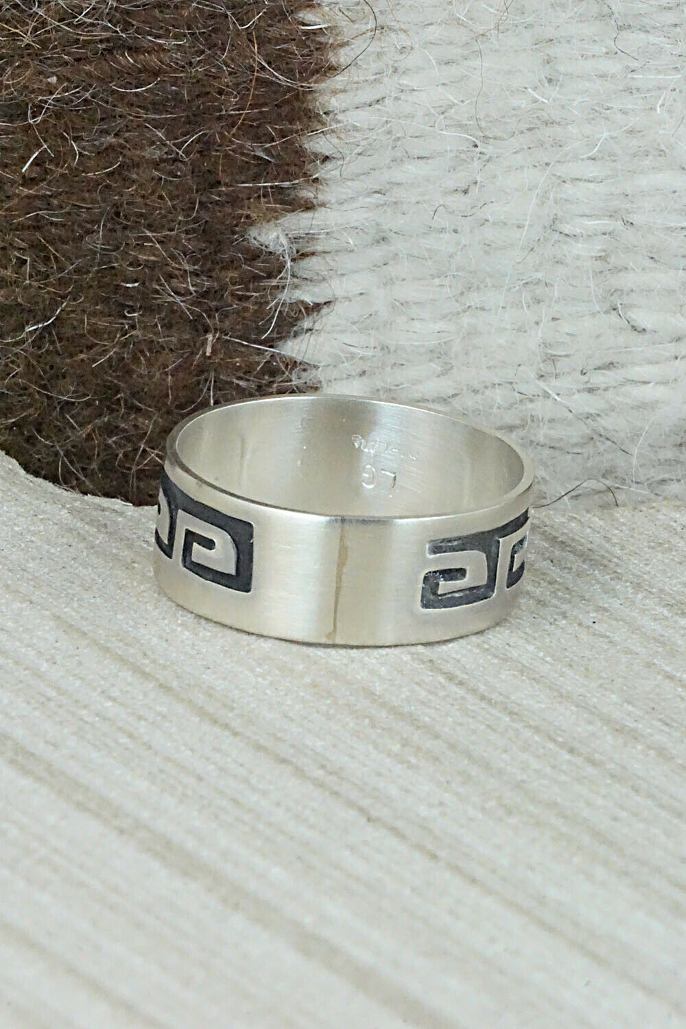 Sterling Silver Ring - Lester Gene - Size 15