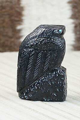 Crow Zuni Fetish Carving - Mike Tucson