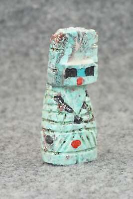 Corn Maiden Zuni Fetish Carving - Carl Etsate