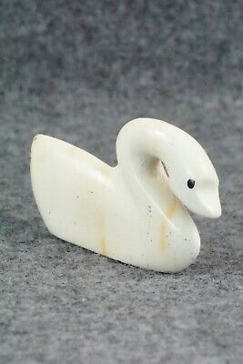 Swan Zuni Fetish Carving - Cheryl Beyuka