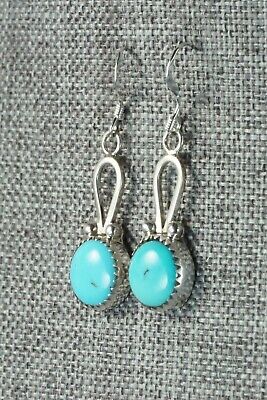 Turquoise & Sterling Silver Earrings - Sadie Jim