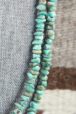 Turquoise & Sterling Silver Necklace - Navajo
