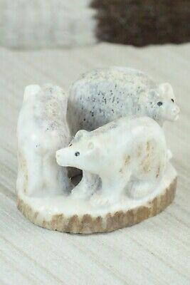 Bear Zuni Fetish Carving - Maxx Laate