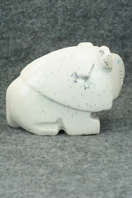 Lion Zuni Fetish Carving - Gilbert Lonjose