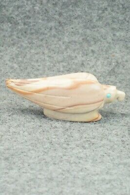 Eagle Zuni Fetish Carving - Ronnie Lunasee