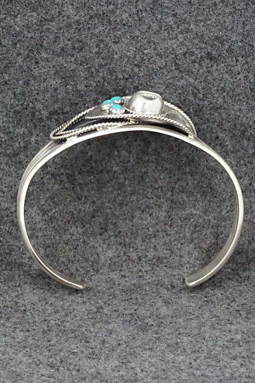 Turquoise & Sterling Silver Bracelet - Bobby Platero