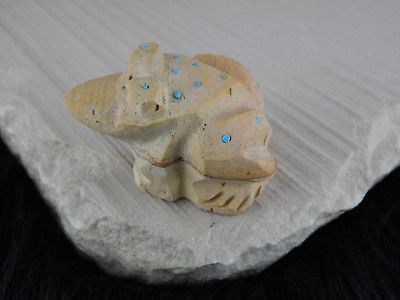 Frog Zuni Fetish Carving - Native American - High Lonesome Trading