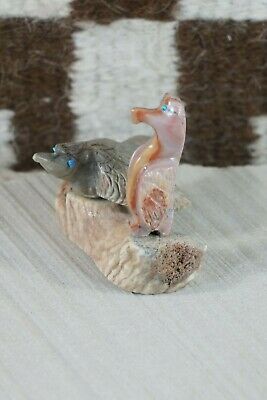 Bird Zuni Fetish Carving - Taylor Gia - High Lonesome Trading