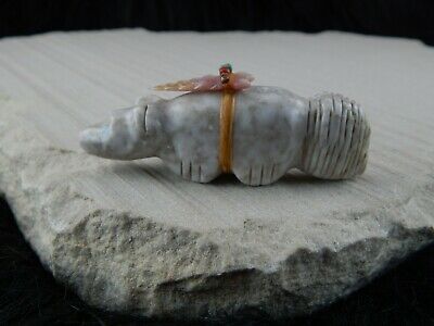 Wolf Zuni Fetish Carving - Peter Gasper - High Lonesome Trading