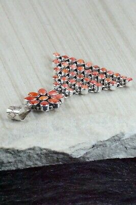 Spiny Oyster and Sterling Silver Pendant - Renelle Perry