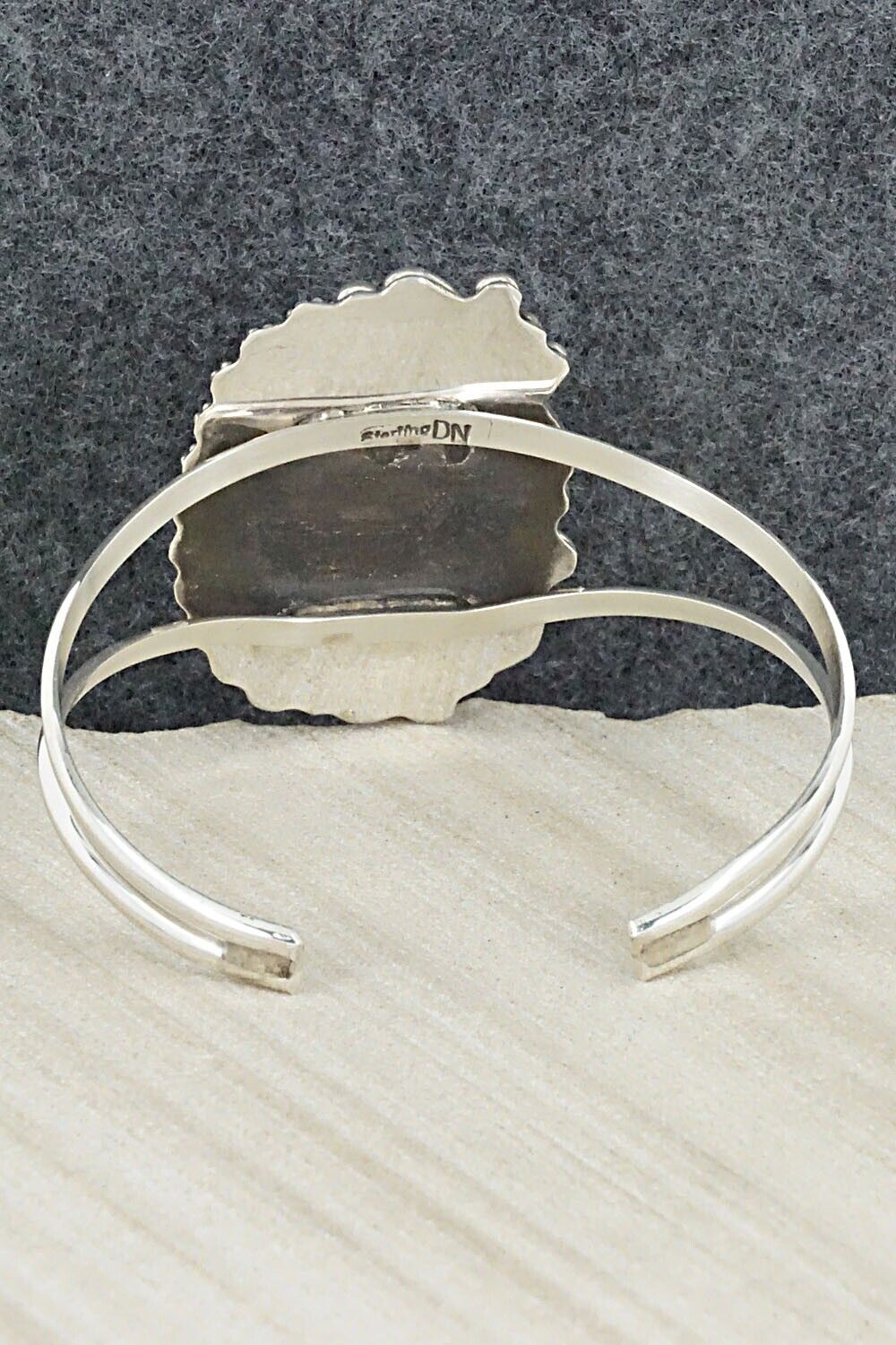 Turquoise & Sterling Silver Bracelet - Donavan Nez