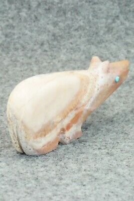 Bear Zuni Fetish Carving - Ronnie Lunasee