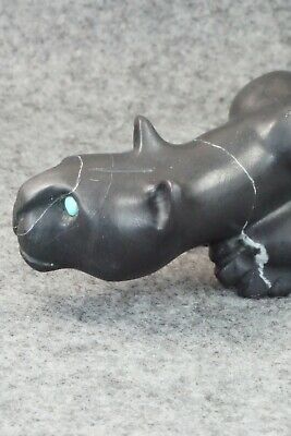 Mountain Lion Zuni Fetish Carving - Albert Eustace