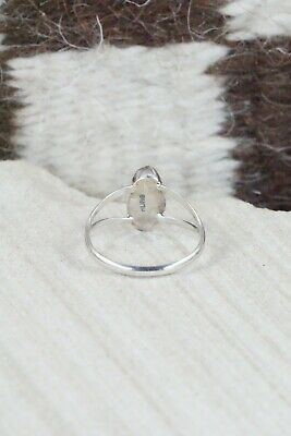 Spiny Oyster & Sterling Silver Ring - Robert Martinez - Size 7