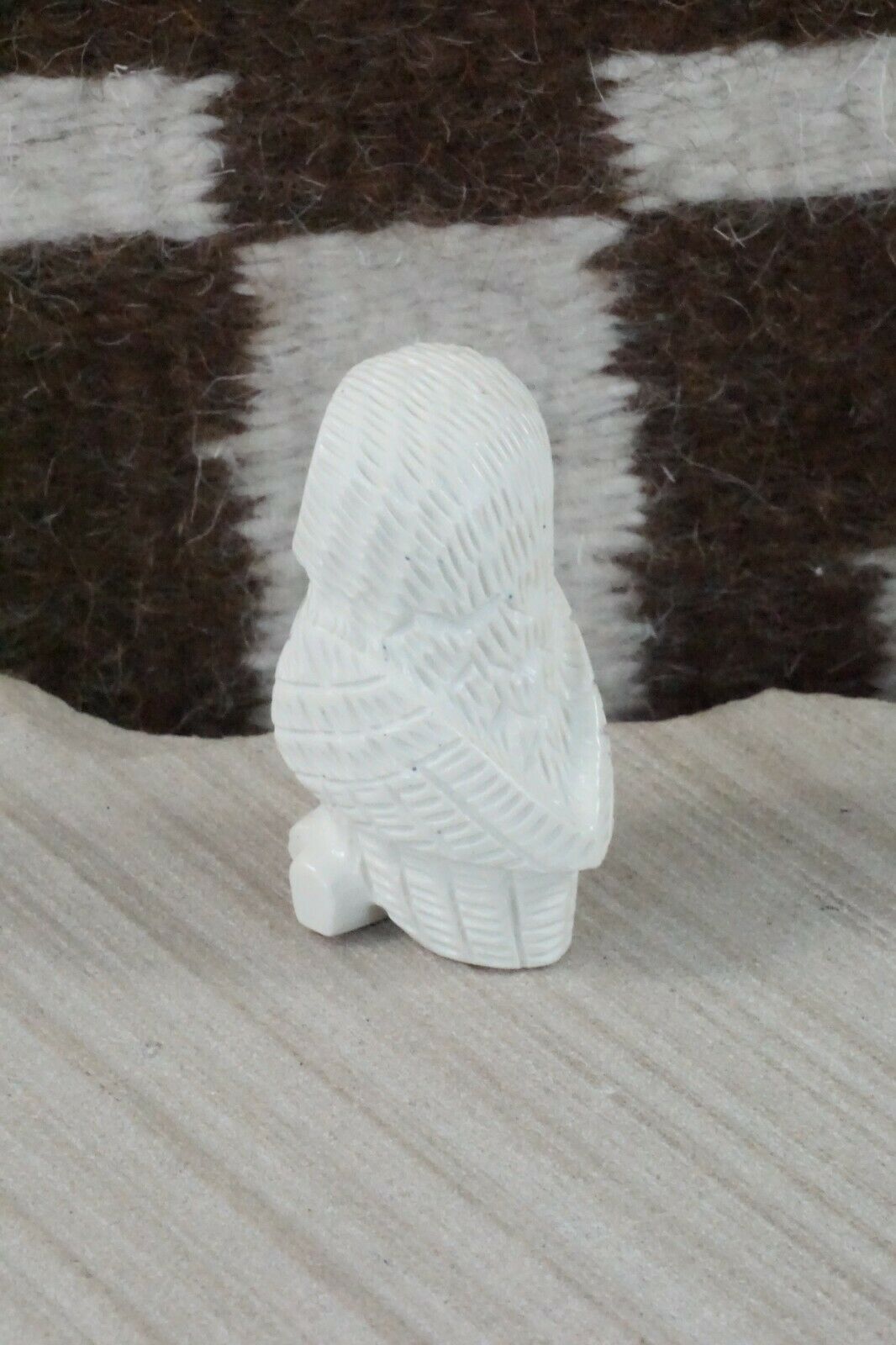 Owl Zuni Fetish Carving - Christine Banteah