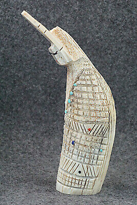 Corn Maiden Zuni Fetish Carving - Carl Etsate