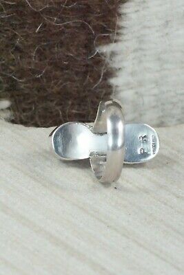 Turquoise and Sterling Silver Ring - Pricilla Reeder - Size 7.25