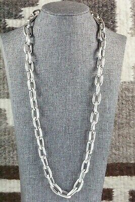 Sterling Silver Chain Necklace - Lawrence Yazzie