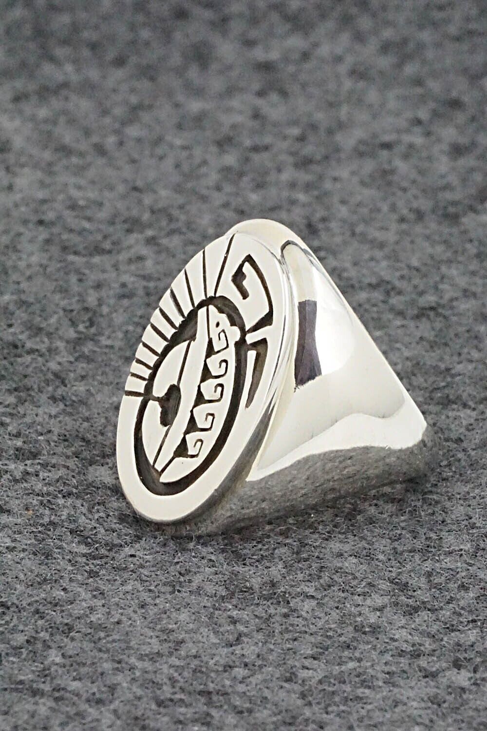 Sterling Silver Ring - Calvin Peterson - Size 9