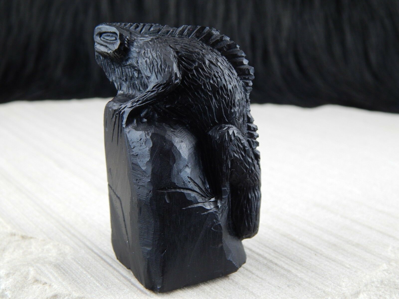 Iguana Zuni Fetish Carving - Lewis Manning - High Lonesome Trading