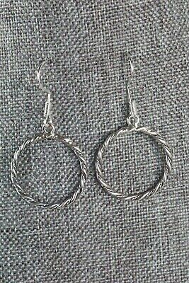 Navajo Sterling Silver Earrings - Nashina Tsosie