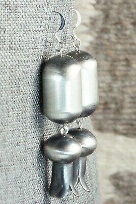 Sterling Silver Navajo Pearl Earrings - Presley Haley