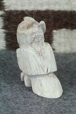 Owl Zuni Fetish Carving - Allison White