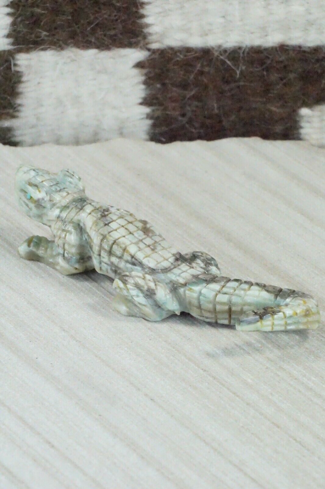 Lizard Zuni Fetish Carving - Tony Mackel