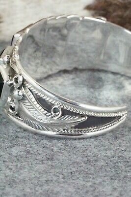 Onyx & Sterling Silver Bracelet - Davey Morgan