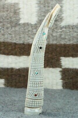 Corn Maiden Zuni Fetish Carving - Carl Etsate