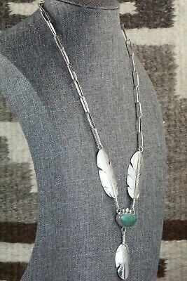 Turquoise & Sterling Silver Necklace - Ben Begay